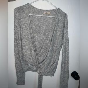 GIRLS grey sweater